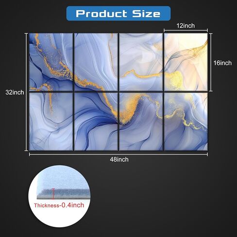 8 Pack Art Soundproof Panels in Saudi Arabia