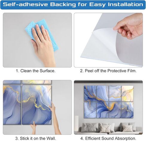 8 Pack Art Soundproof Panels in Saudi Arabia