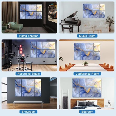 8 Pack Art Soundproof Panels in Saudi Arabia