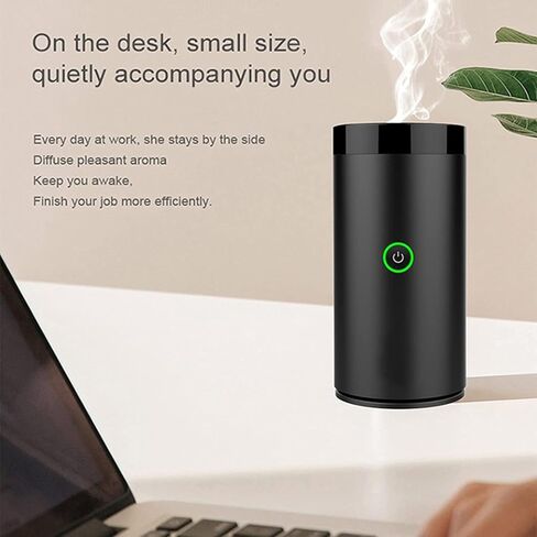 Electric Incense Burner, Car Electric Incense Burner, Portable USB Rechargeable Smart Electronic Incense Burner, bakhoor Burner for Home Use (Black) in Saudi Arabia