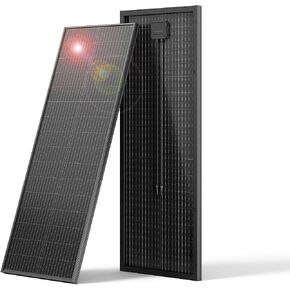Bifacial 100 Watt Solar Panel, 12V 100W Monocrystalline Solar Panel Panel High Efficiency Module Monocrystalline Technology Work with Charger for RV Camping Home Boat Marine Off-Grid in Saudi Arabia