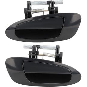 LUJUNTEC Exterior Door Handles,Rear Door Handles Driver Left Passenger Right Side,Replacement for 2002-2006 for Nissan for Altima,2pcs Balck Handles Replace 826078J009,NI1521112,826068J009,NI1520112 in Kuwait