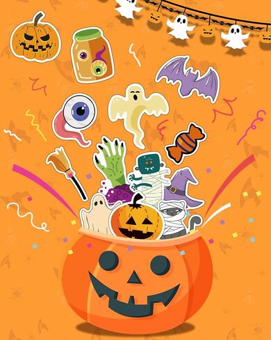300 Pcs/Pack Water Bottle Stickers for Kids, Cute Vinyl Waterproof Stickers in Kuwait