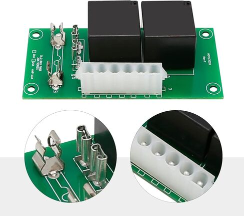 140-1130 RV Slide Relay Board Gear Slide Out Relay Relay Replarer for RV Power Gear 14-1130 14-1096 246063 368859 ، مع موصل تسخير الأسلاك 106665 in Kuwait