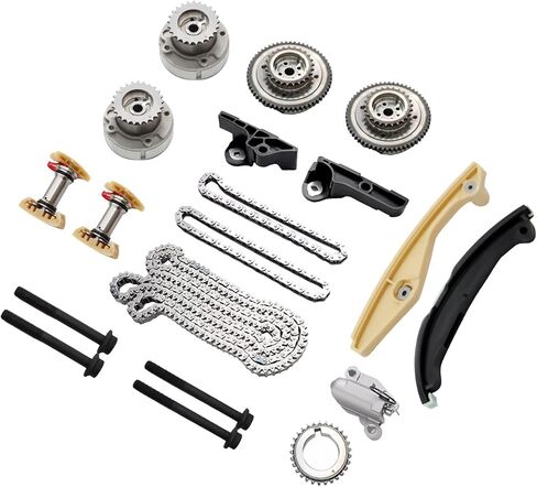 90738S Timing Chain Kit With VVT Compatible with Explorer 150 3.3L 3.5L 3.7L 2011-2016 AT4Z6C525B AT4Z6C526B AT4E6C524EC in Saudi Arabia