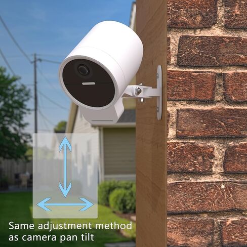 Metal Wall Mount for Arlo Security Camera Arlo Pro 4 ، Arlo Ultra ، Arlo Essential Spotlight رأسًا على عقب أو في وضع مستقيم على أي جدار تريده ، احصل على أي زوايا عرض in Saudi Arabia