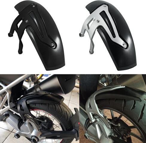 دراجة نارية Mudguard Fender الخلفية لـ BMW R1250GS ADV R1200GS GS R1200 R1250 LC Adventure 2013-2024 Wheel Hugger Splash Guard (Black) in Kuwait