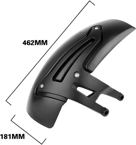 دراجة نارية Mudguard Fender الخلفية لـ BMW R1250GS ADV R1200GS GS R1200 R1250 LC Adventure 2013-2024 Wheel Hugger Splash Guard (Black) in Kuwait