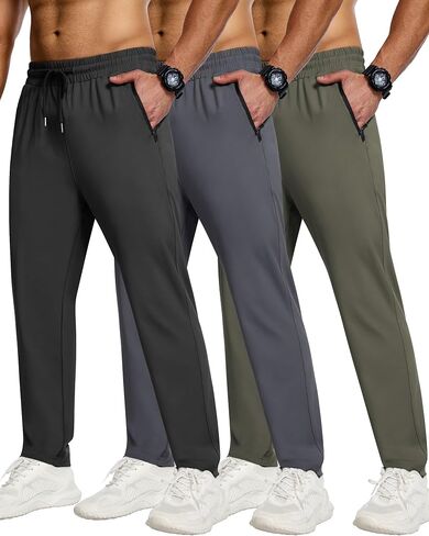 CE 'CERDR 3/4 PACK MANS SWEATHPATS مع سراويل تجريب رياضية للعبث للرجال للركض على السراويل غير الرسمية in Kuwait