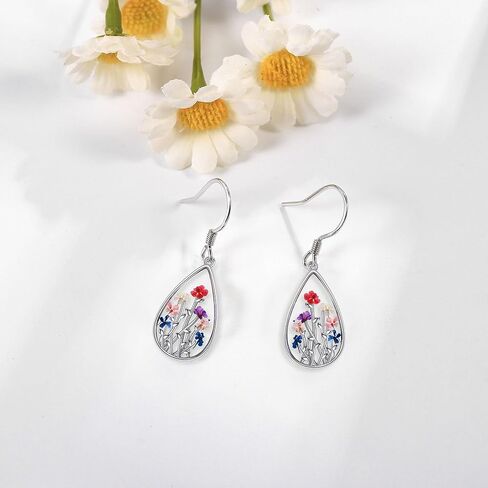 أقراط شجرة الحياة من الفضة الإسترلينية شجرة الحياة أذن البحر المتدلية مجوهرات شجرة الحياة للنساء in Kuwait