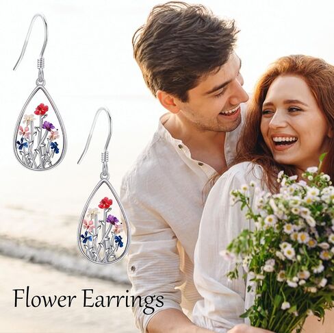 أقراط شجرة الحياة من الفضة الإسترلينية شجرة الحياة أذن البحر المتدلية مجوهرات شجرة الحياة للنساء in Kuwait