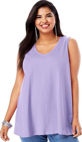 Roaman's Women's Plus Size Eyelash V Neck Sweater in Saudi Arabia