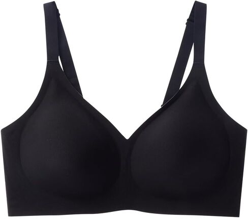 Seamless Wireless Push Up Bra for Women - Full Coverage Bralette with Comfort Lift Support Everyday T-Shirt Bra in Saudi Arabia