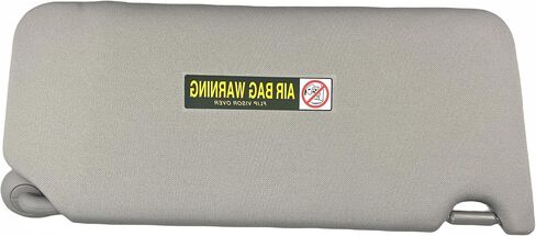 Pair of Left and Right Sun Visor with Holders for Honda Accord 2008-2012 with Light Sunroof Interior Sunshade Replacement (Gray) in Kuwait