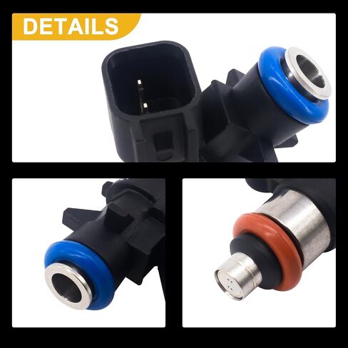 IWP069 Fuel Injectors 4 PCS Compatible with Mercruiser MAG V8 V6 861260T in Kuwait