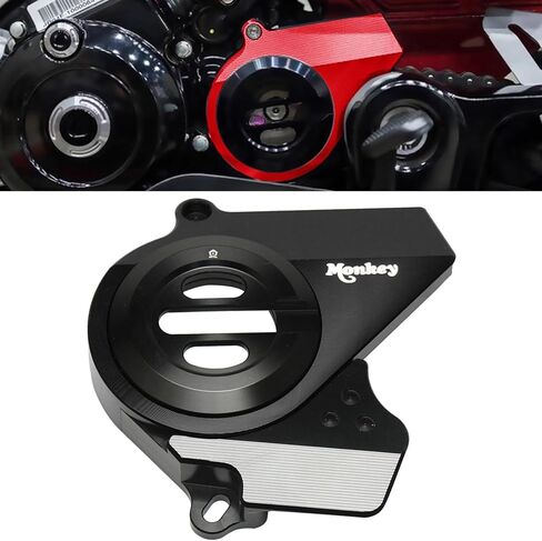 for MONKEY125 DAX ST-125 monkey125 dax st-125 CNC Front Sprocket Cover Protector Modified Chain Decorative Cover Front Chain Protection Cover Chain Cover (Blue) in Saudi Arabia