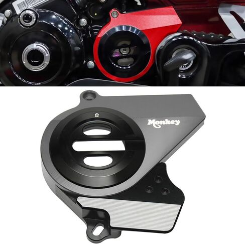 for MONKEY125 DAX ST-125 monkey125 dax st-125 CNC Front Sprocket Cover Protector Modified Chain Decorative Cover Front Chain Protection Cover Chain Cover (Blue) in Saudi Arabia