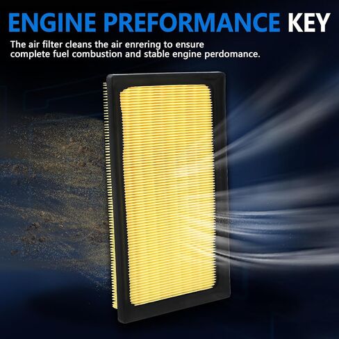 Engine Air Filter Compatible with Mazda 3(2019-2023),Mazda 3 Sport (2020-2024),CX-30(2020-2023),CX-50(2023) Replace CA12668, PAH9-13-3A0A, PAJ8-13-3A0A in Saudi Arabia