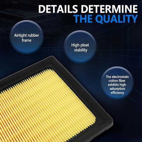 Engine Air Filter Compatible with Mazda 3(2019-2023),Mazda 3 Sport (2020-2024),CX-30(2020-2023),CX-50(2023) Replace CA12668, PAH9-13-3A0A, PAJ8-13-3A0A in Saudi Arabia