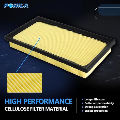 Engine Air Filter Compatible with Mazda 3(2019-2023),Mazda 3 Sport (2020-2024),CX-30(2020-2023),CX-50(2023) Replace CA12668, PAH9-13-3A0A, PAJ8-13-3A0A in Saudi Arabia