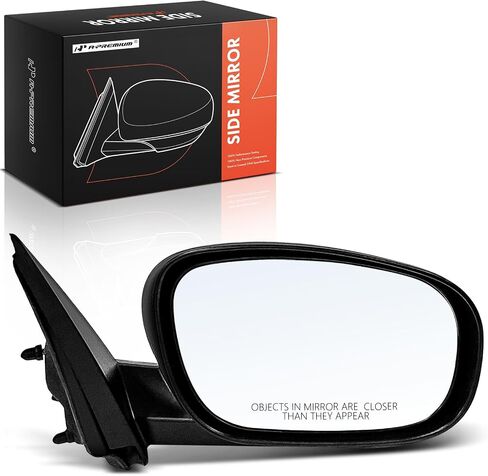 A -Premium Side Power Power Mirror - متوافقة مع Dodge Charger 2006 2007 2008 2008 2010 - مرآة الرؤية الخلفية غير المليئة غير المليئة - استبدال# 4806156AD in Saudi Arabia