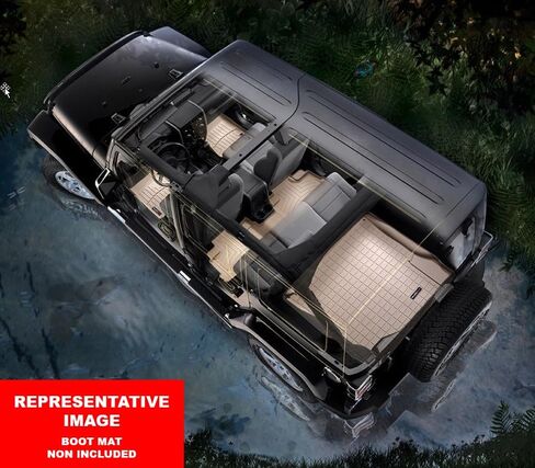 Weathertech مخصص FIRELLOLERS ل Toyota Highlander-مجموعة كاملة (44632-1-4) ، أسود in Saudi Arabia