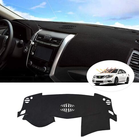 Autorder Dashboard Cover Mat for Mazda 3 2019-2025 Accessories Dash Cover Flannel Dash Mat Sunshade Glare UV Rays Protector (Without HUD) in Saudi Arabia