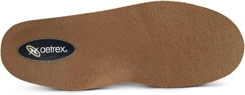 Aetrex L2220 Memory Foam نشرت الكعب أخمصي التهاب اللفافة النعال الرجال - قدم مسطحة التوازن بين الدعم القوس منخفضة للرجال كل يوم in Kuwait