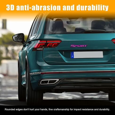 2PCS Sport Edition Emblem Scal ، ملصق شارة Metal Fender Fender 3D ، تخصيص شارة غطاء محركيات أمامي مع مادة لاصقة قوية ، ملحق للسيارة للسيارة (Silver) (Silver) in Saudi Arabia