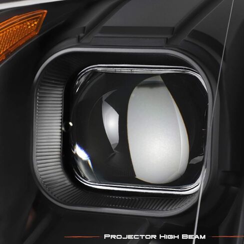 AKKON - For 2008-2014 Cadillac CTS Dual Projector Black Housing Switchback LED Headlights [Halogen Model] in Kuwait