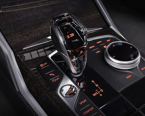 iJDMTOY Crystal Diamond Series Reflective Engine Push Start Stop Button w/Black Surrounding Trim Compatible with BMW Gxx 2 3 4 8 Series X5 X6 X7 Z4, etc in Saudi Arabia