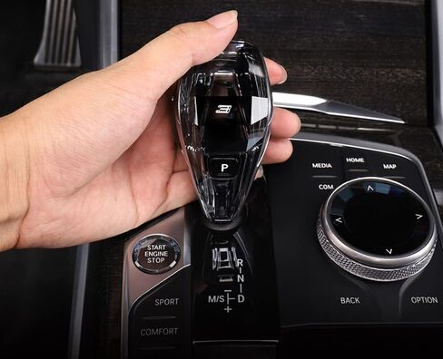 iJDMTOY Crystal Diamond Series Reflective Engine Push Start Stop Button w/Black Surrounding Trim Compatible with BMW Gxx 2 3 4 8 Series X5 X6 X7 Z4, etc in Saudi Arabia