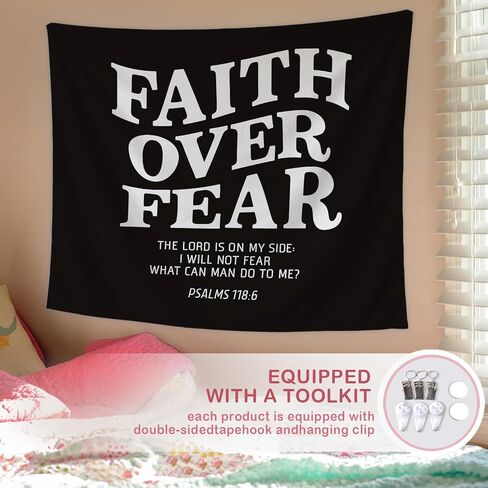 Lacama Black Inspirational Christian Tapestry, Bible Tapestry Decor for Bedroom College Dorm Apartment, College Dorm Decor,Christian Gifts for Women, 50x60 Inches in Saudi Arabia