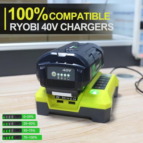 استبدال بطارية الليثيوم لبطارية Ryobi 18V P102 P103 2.0AH بطاريات قابلة لإعادة الشحن in Kuwait