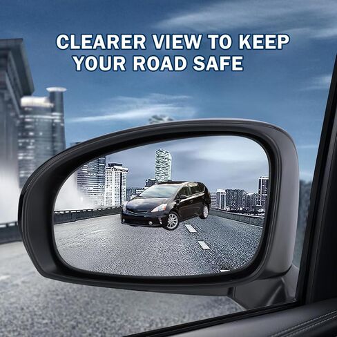 Right Passenger Side Door Mirror Compatible With 2012 2013 2014 2015 2016 2017 Toyota Prius V With Manual Folding Power Glass Black Replace#87910-47280(3Pins) in Saudi Arabia
