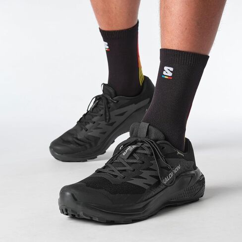 Salomon Men Alphaglide Gore-Tex Trail Running Shoe ، أحذية All-Terrain المقاومة للماء للركض والمشي لمسافات طويلة in Saudi Arabia