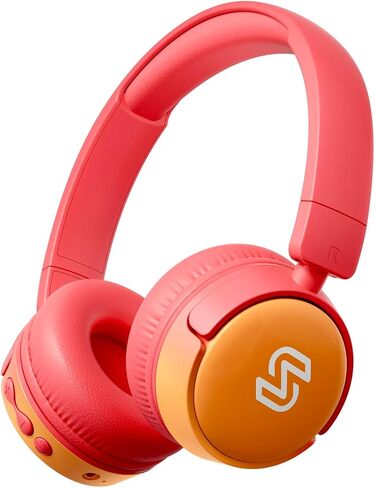 S62 Kids Bluetooth Headphones, Wireless Headphones for Kids Over Ear with Microphone, 85/94dB Volume Limiter Headphones for Girls Boys, Foldable Headphones for Learning & Entertainment-Blue in Saudi Arabia