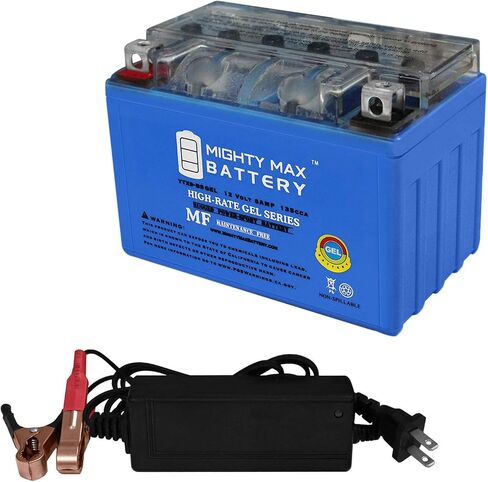 Mighty Max Battery YTX9-BS GEL Replacement Battery Compatible with Onan-Cummins 4500i generator + 12V 2Amp Charger in Saudi Arabia