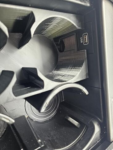 حامل كأس مزدوج متوافق مع 2019-2025 Hyundai Palisade منظم Tray Cubby Console in Saudi Arabia
