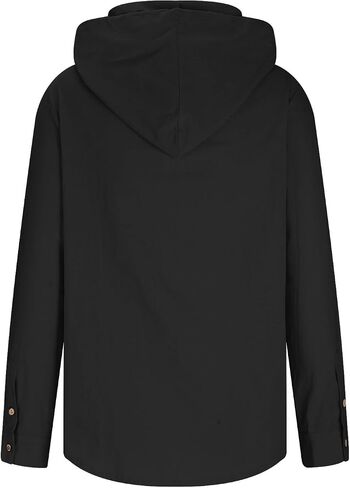 Men's Cotton Linen Shirts Long Sleeve Button Down Sweatshirts Summer Lightweight Casual Beach Shirts Fashion Hoodies in Saudi Arabia