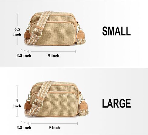 Straw Purse RFID Blocking Summer Purses for Women 2025 Woven Crossbody Bags Small Shoulder Handbags for Beach Travel in Saudi Arabia
