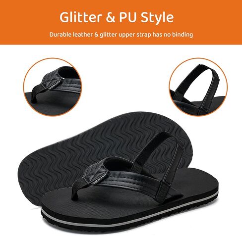 WateLves Toddler Flip Flops Girls Boys Sandals Shoes Kids Slip on Summer Sandals for Bath Shower Beach Pool (Toddler/Little Kid/Big Kid) in Kuwait