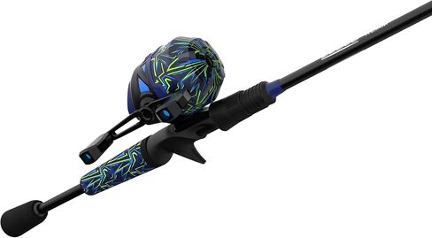 Zebco Zebco Roam Spincast Reel and Fishing Rod Combo, Fiberglass Rod with ComfortGrip Handle, Quickset Anti-Reverse Fishing Reel in Saudi Arabia