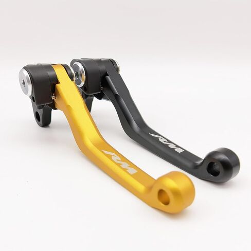 Motorcycle Brake Clutch Lever Handle CNC Aluminum Pivot for RM85 2005-2021 RM125/250 1996-2008 RM 85 125 250 Dirt Pit Bike Motocross Motorbike (Black_Matte, RM85 2005-2021 | RM125/250 2004-2008) in Saudi Arabia