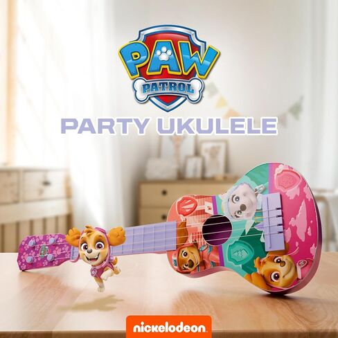 Lollipop Baby Shark Ukulele Guitar Toy, 4 String Mini Guitar Musical Instrument, Educational Learning Toy, Can Play with Strap or Picks - Great for Beginner in Saudi Arabia