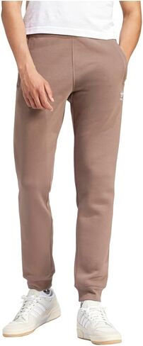 adidas Mens Trefoil Essentials Joggers Casual - Brown - Size M in Saudi Arabia