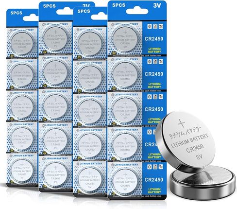 GutAlkaLi 20 Pack CR2032 Batteries - CR2032 3V Battery - CR 2032, 3 Volt Coin Battery in Saudi Arabia