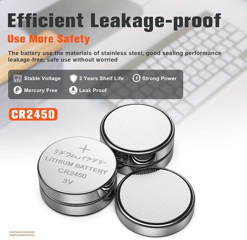 GutAlkaLi 20 Pack CR2032 Batteries - CR2032 3V Battery - CR 2032, 3 Volt Coin Battery in Saudi Arabia