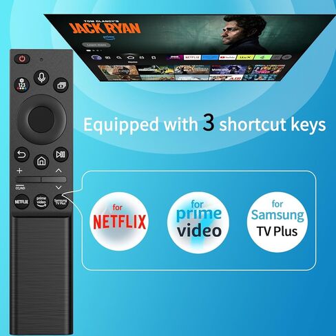 BN59-01357A BN59-01357F BN59-01357P الصوتي البديل الصوتي الشمسي لـ Samsung Frame Smart TV Remote مع خلية شمسية قابلة لإعادة الشحن in Kuwait