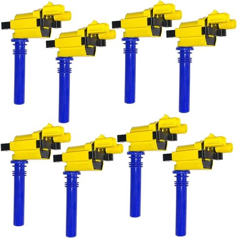 PERFORMANCE IGNITION COIL 56028394AB UF378 SET OF 8 COMPATIBLE WITH CHRYSLER 300 COMPATIBLE WITH DODGE Durango Magnum Ram 1500 2500 3500 FOR JEEP Grand Cherokee 5.7 V8 in Saudi Arabia
